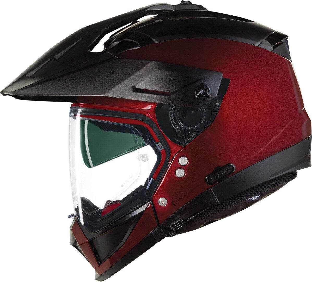 Nolan N70-2X 06 Classico Nobile N-Com Motocross Helmet red XS (55) Figure 2