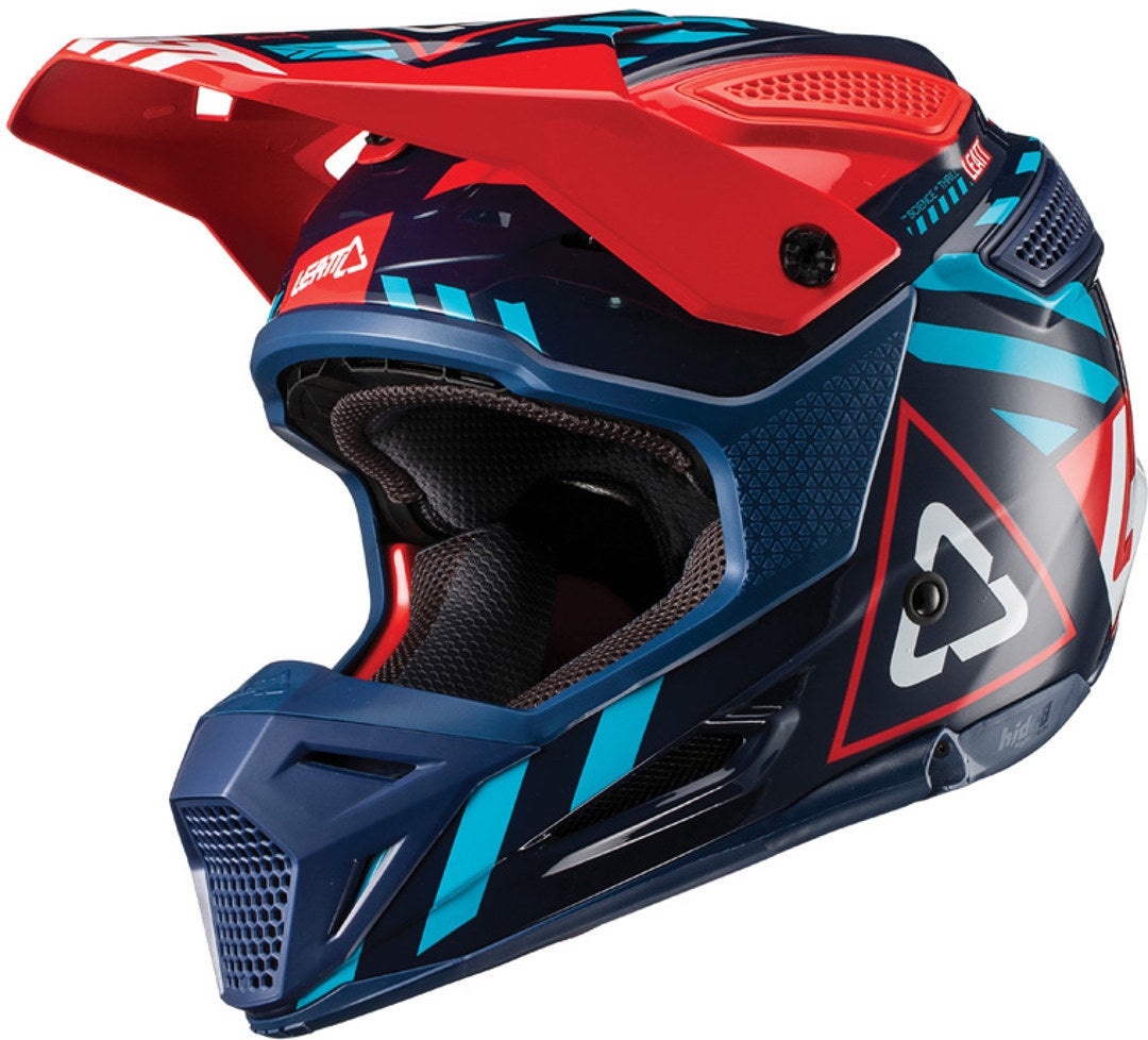Leatt GPX 5.5 Composite V19.1 Casco Motocross blu/rosso XXL (63/64) Figura 1