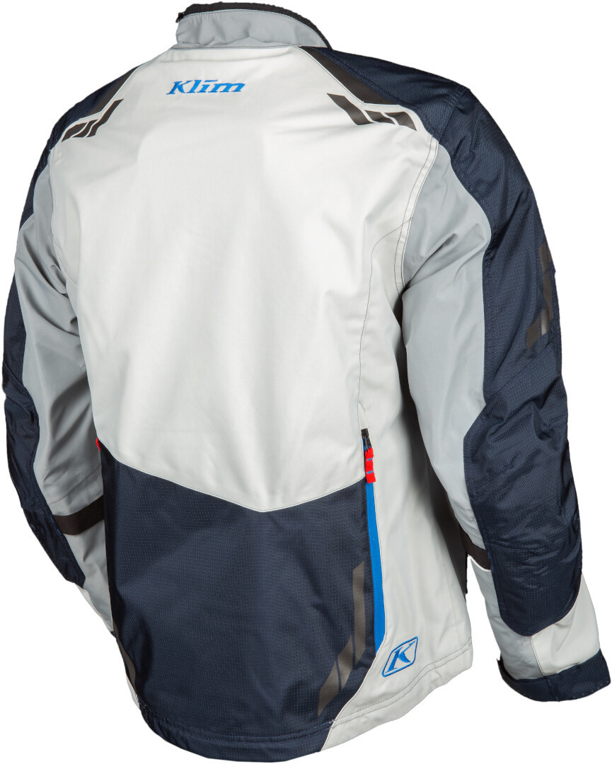 Klim Carlsbad Gore-Tex Motorcycle Textile Jacket grey/blue L Figure 2