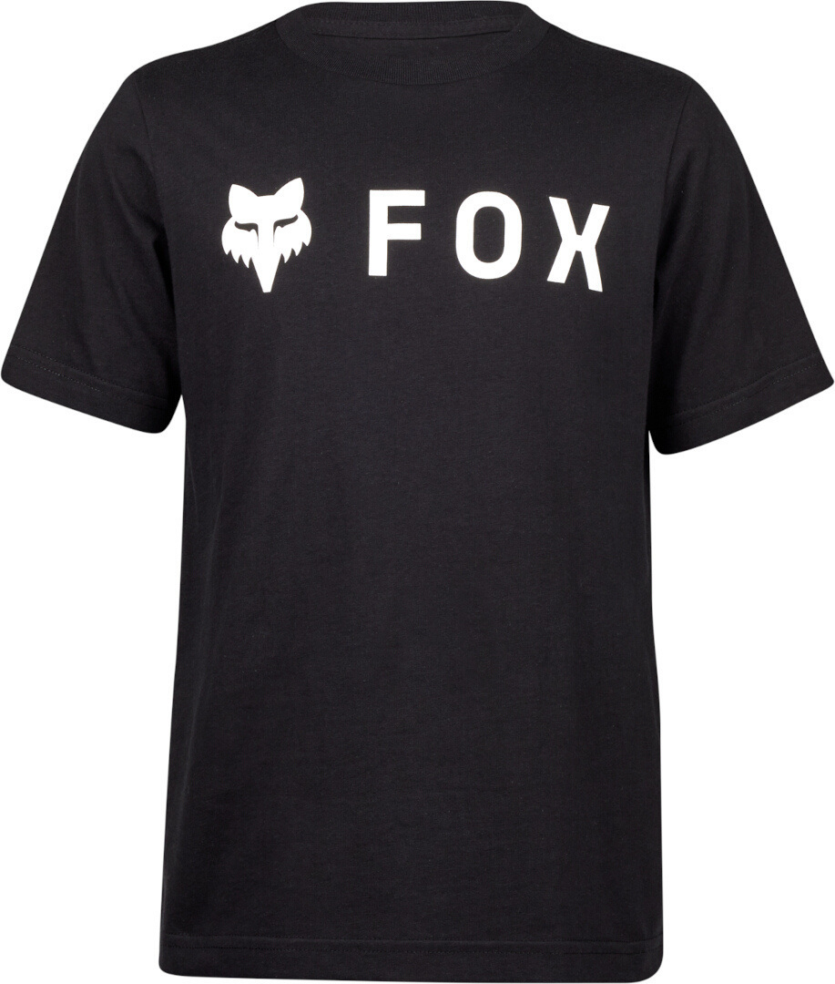 FOX Absolute T-shirt til unge Sort YM Figur 1