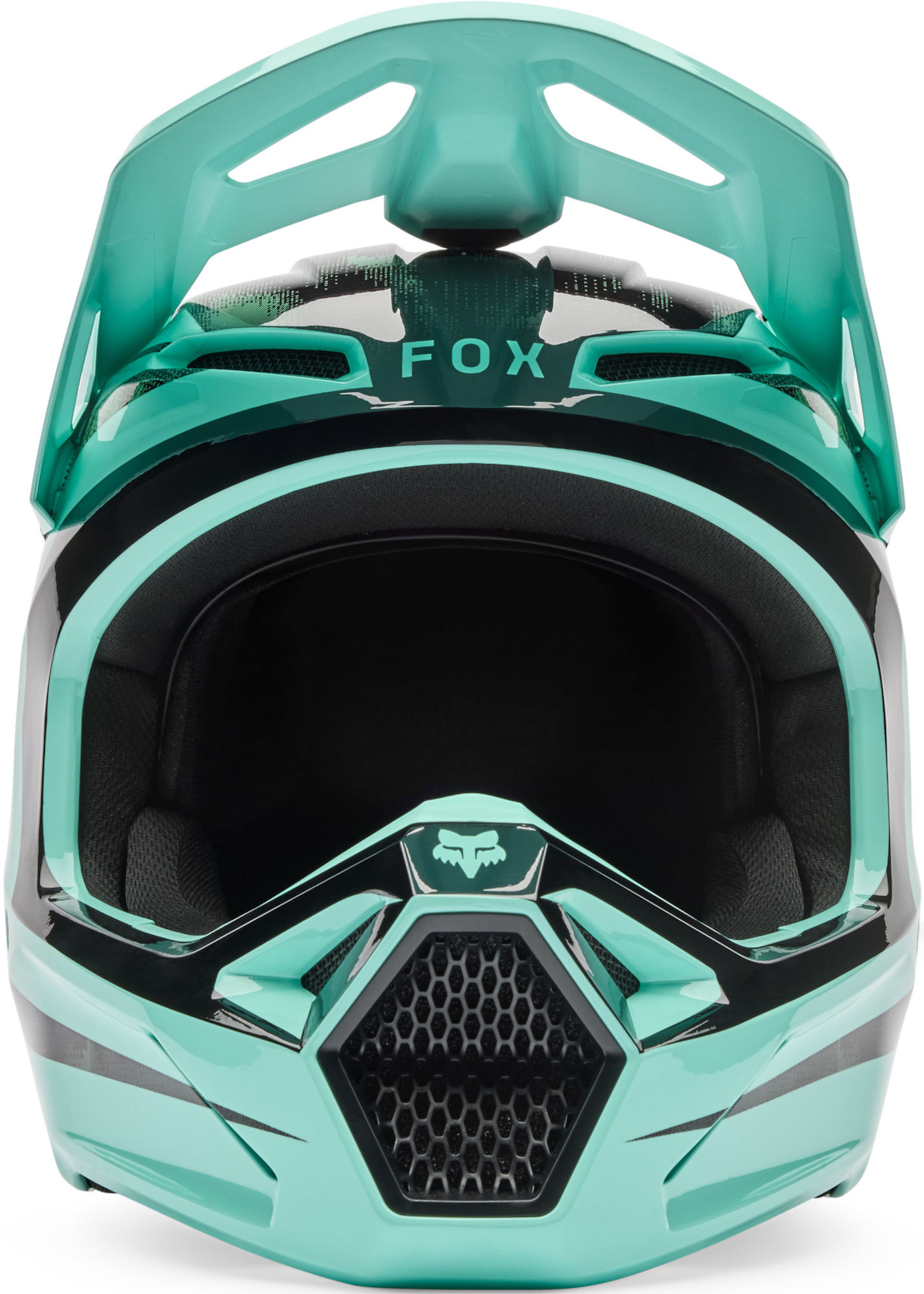 FOX V1 Kairos Cască de motocross pentru tineret turcoaz Y/M (51/52) Figura 3