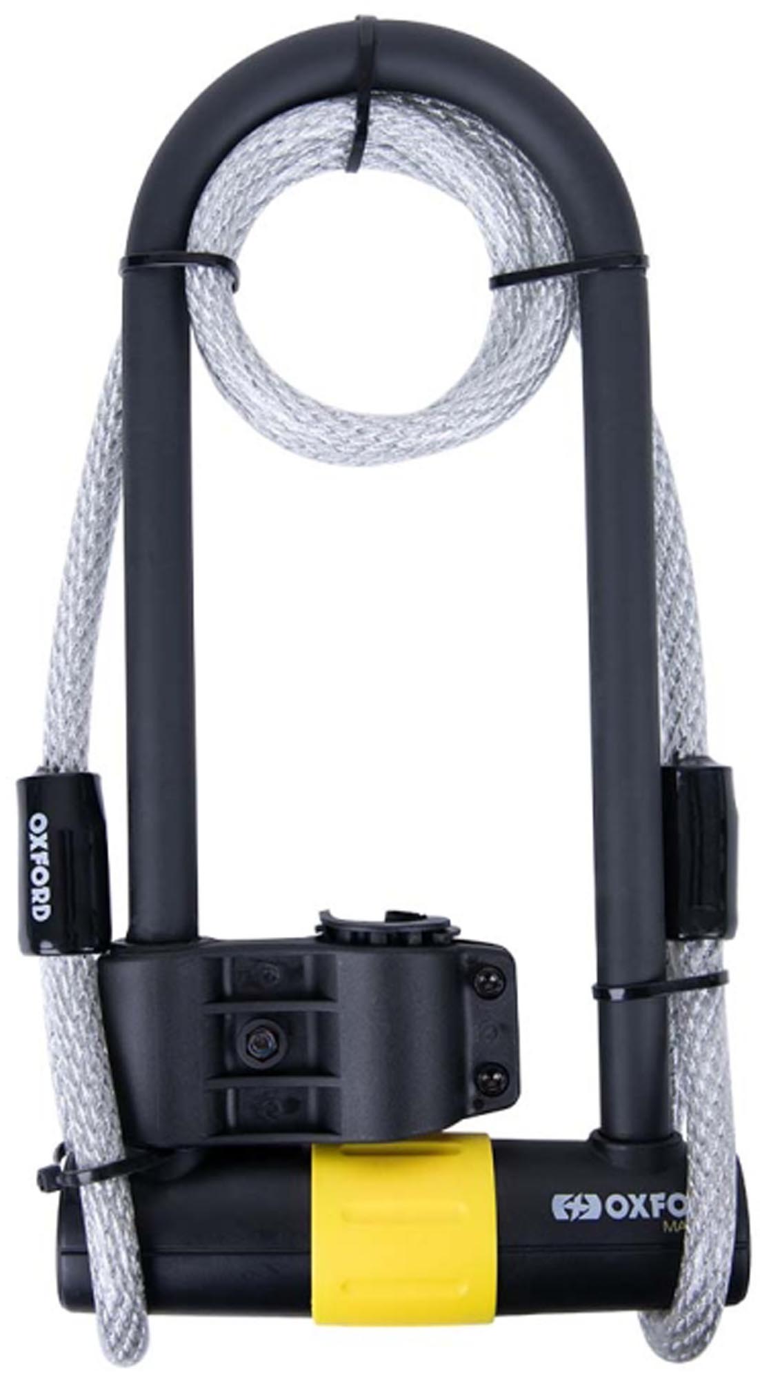 Oxford Magnum Duo 340mm U-Lock + Kabel Figur 1