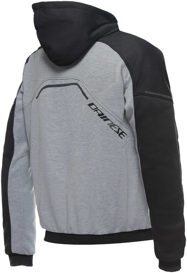 Dainese Daemon-X Safety 2.0 Motorcykel Zip Hoodie grå/sort/rød 54 Figur 2