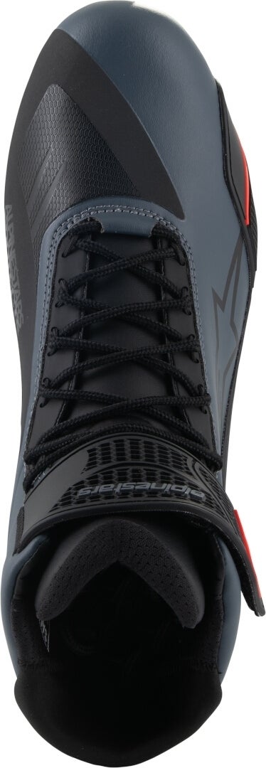 Alpinestars Faster-4 Motorcykel sko sort/grå/rød 10,5 Figur 3