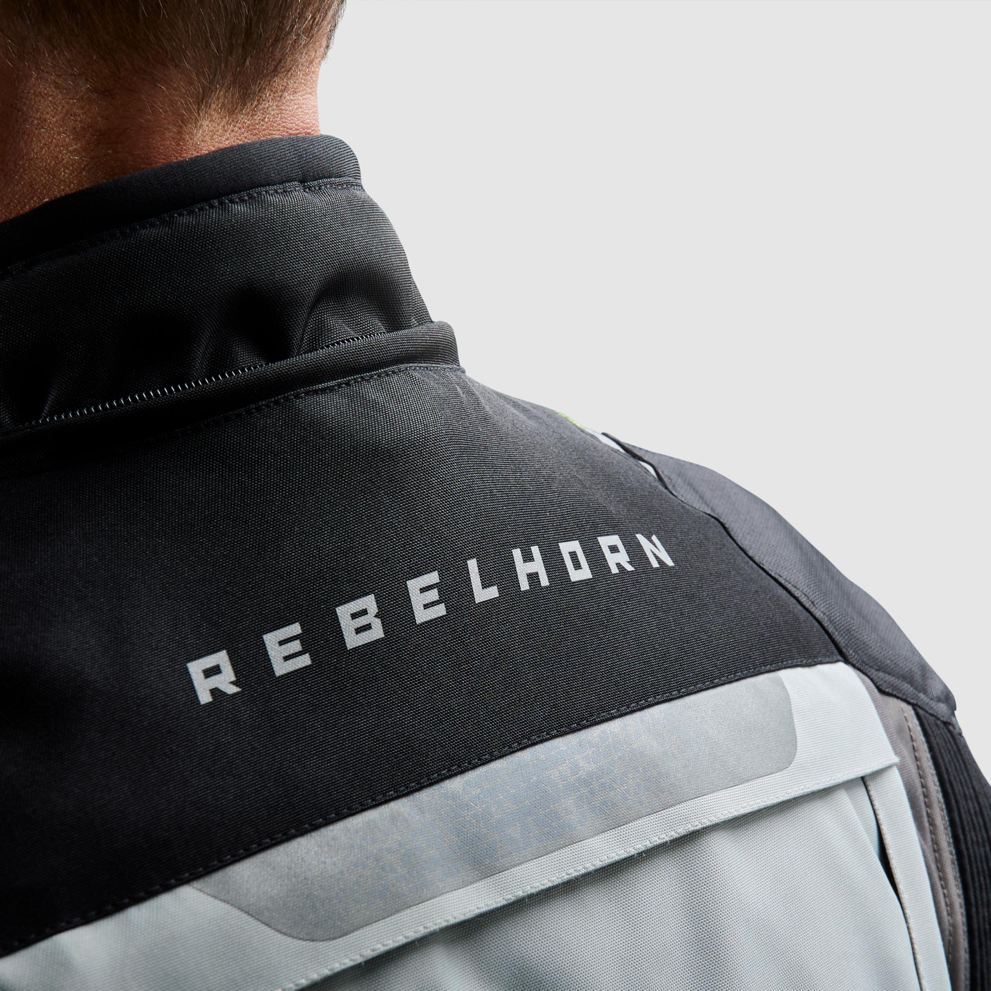 Side view of Rebelhorn Cubby 5 waterproof Motorcycle Textile Jacket