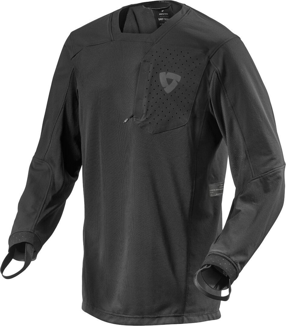 Revit Sierra Motocross Jersey Sort S Figur 1
