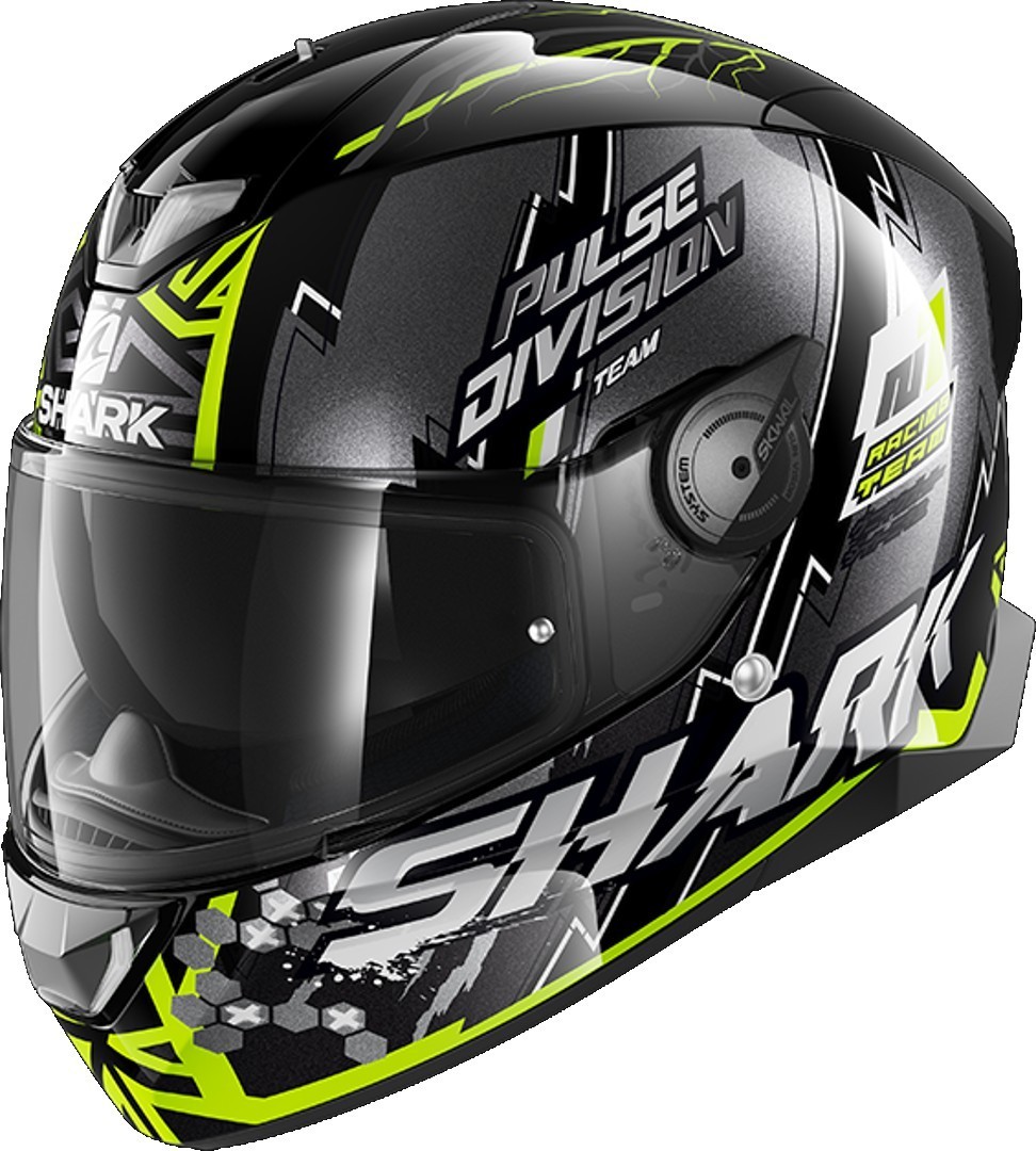 Shark Skwal 2.2 Noxxys Cască Negru/Verde XS (53/54) Figura 1