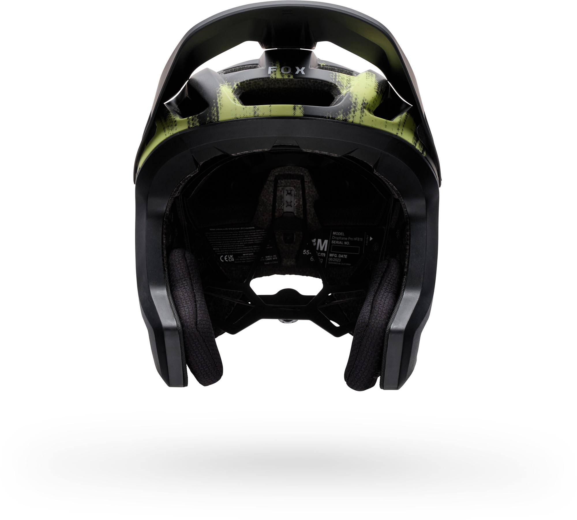 FOX Dropframe Pro Flow Mips MTB-helm Zwart L (59-63) Figuur 3