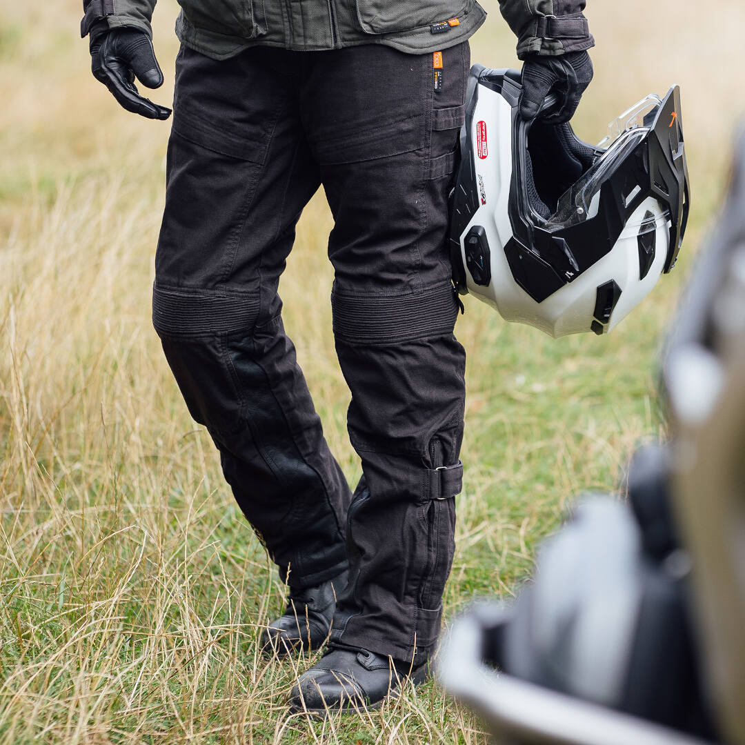 Merlin Mahala D3O Explorer Damen Motorrad Textilhose Kurz L Abbildung 2