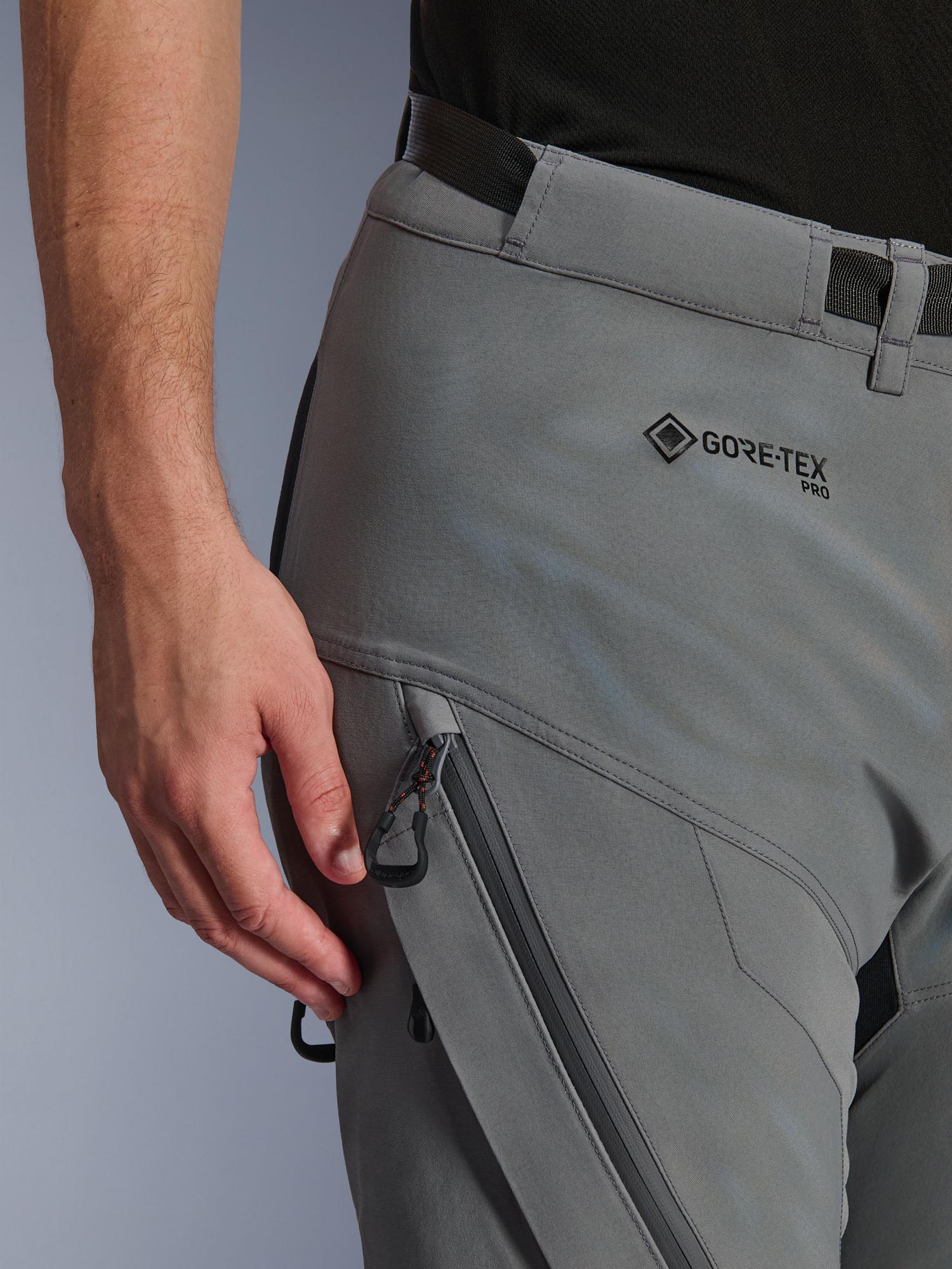 Side view of Alpinestars Nazca 3L Gore-Tex Pro waterproof Motorcycle Textile Pants
