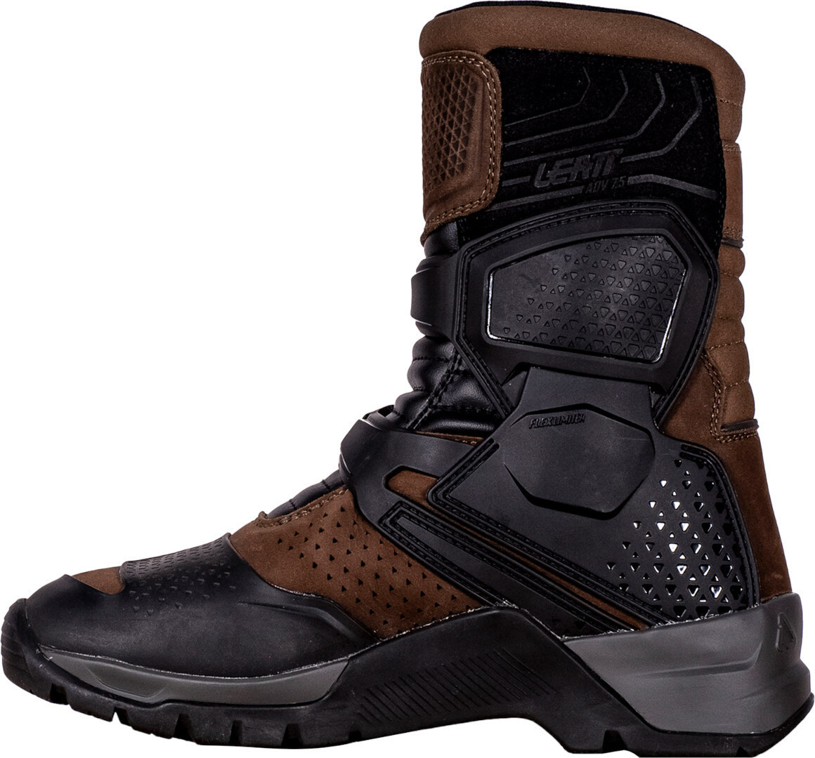 Leatt ADV Hydradri 7.5 Short Bottes de moto imperméables Marron 48 Figure 5