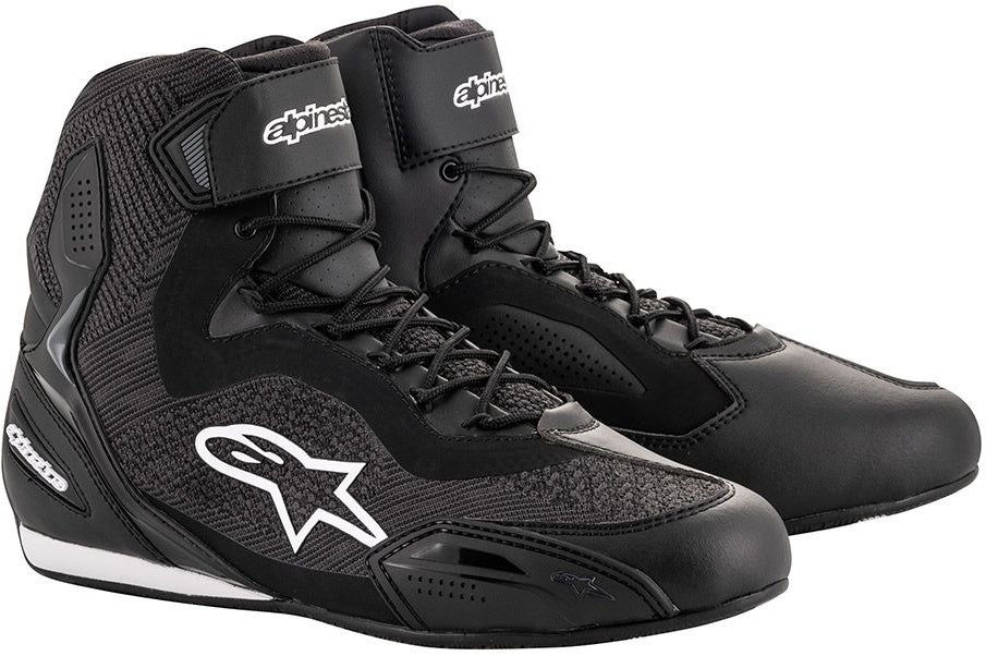 Alpinestars Faster 3 Rideknit Motorcykel sko Sort 7 (39) Figur 1