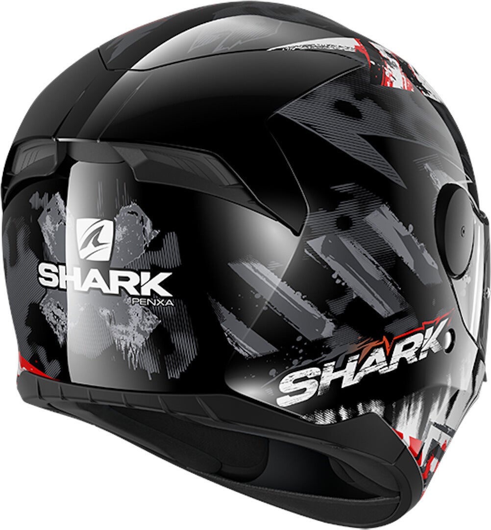 Shark D-Skwal 2 Penxa Cască Negru/Roșu S (55/56) Figura 2