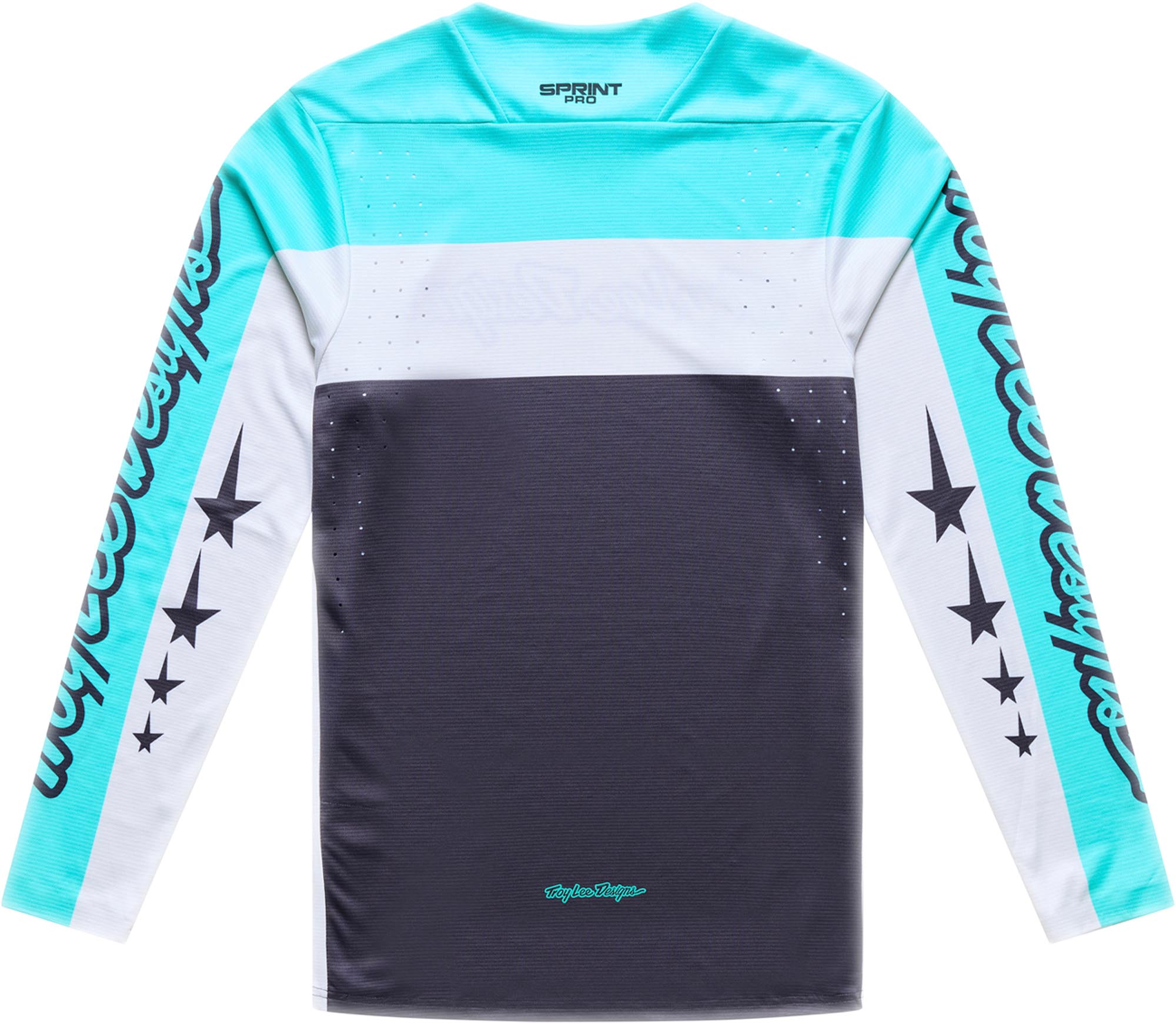 Side view of Troy Lee Designs Sprint Pro YO Moto Bicycle Jersey