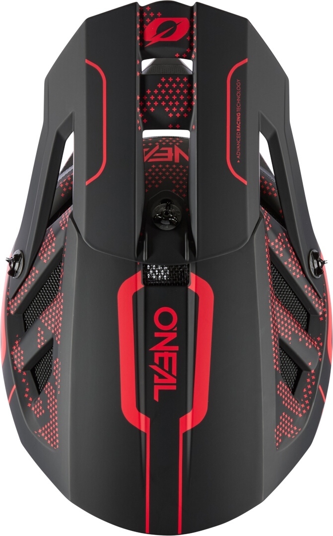 Oneal Blade Polyacrylite Strike Downhill Helm schwarz matt/rot S (55/56) Abbildung 2