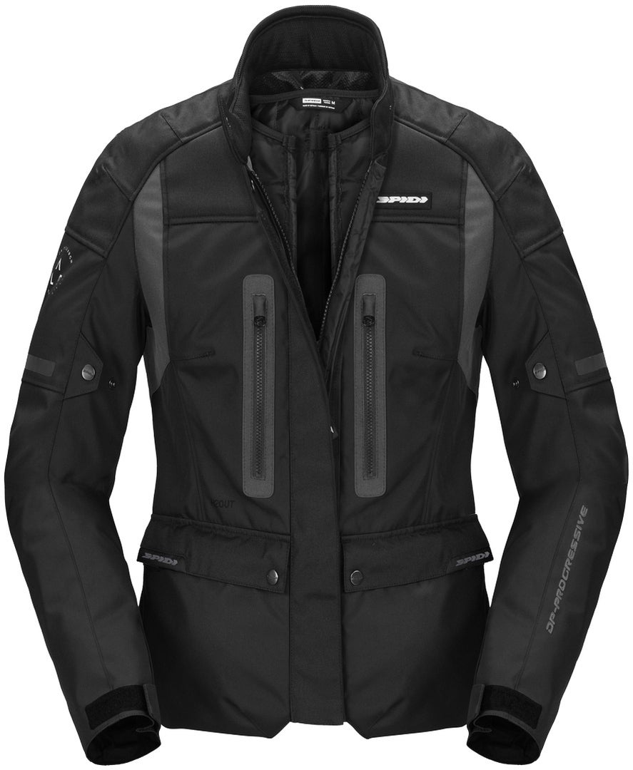 Spidi Traveler 3 H2Out Damen Motorrad Textiljacke schwarz L Abbildung 1