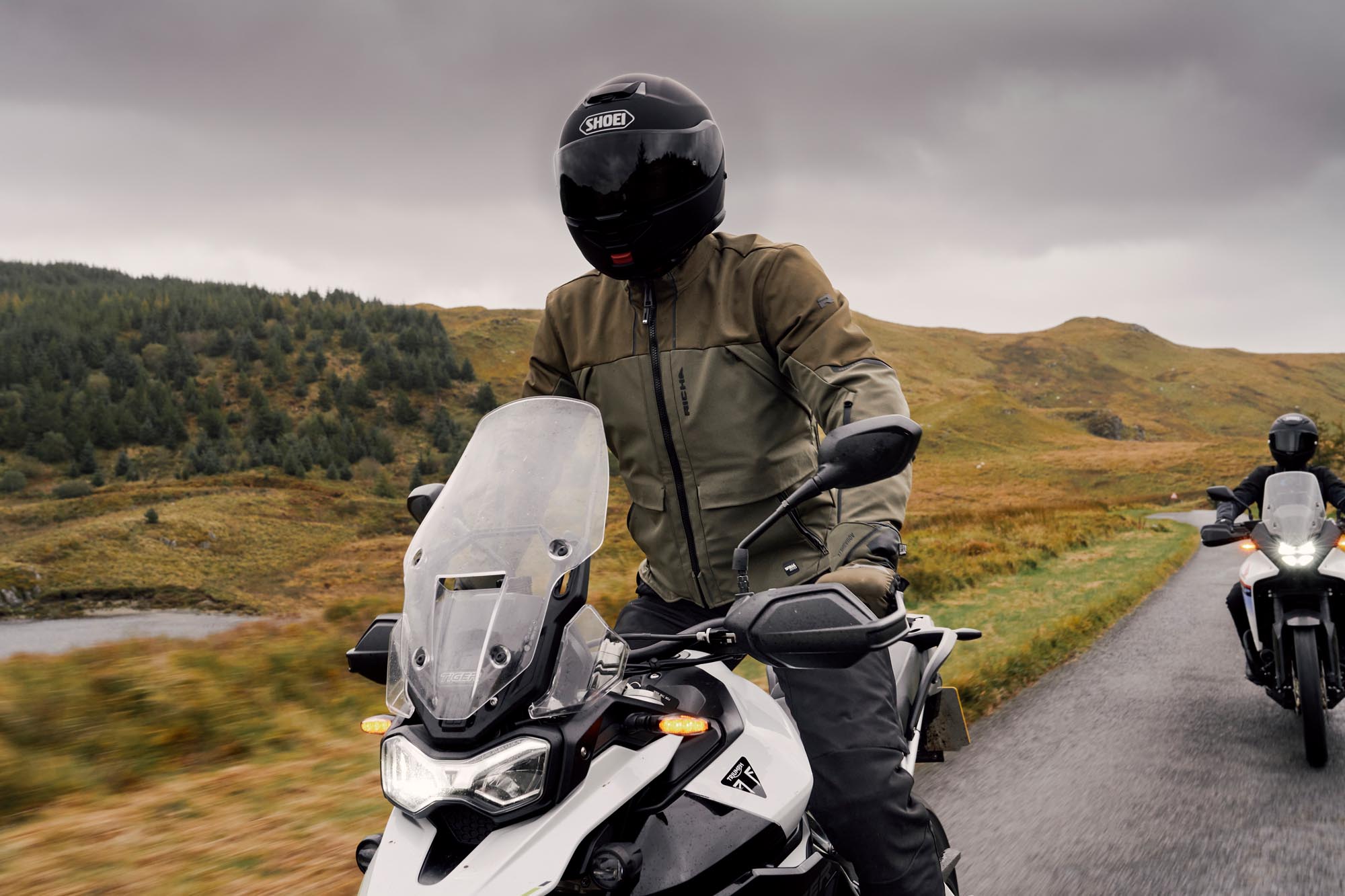 Richa Eternity αδιάβροχο υφασμάτινο μπουφάν μοτοσικλέτας Πράσινο 6ΧΛ Γράφημα 10