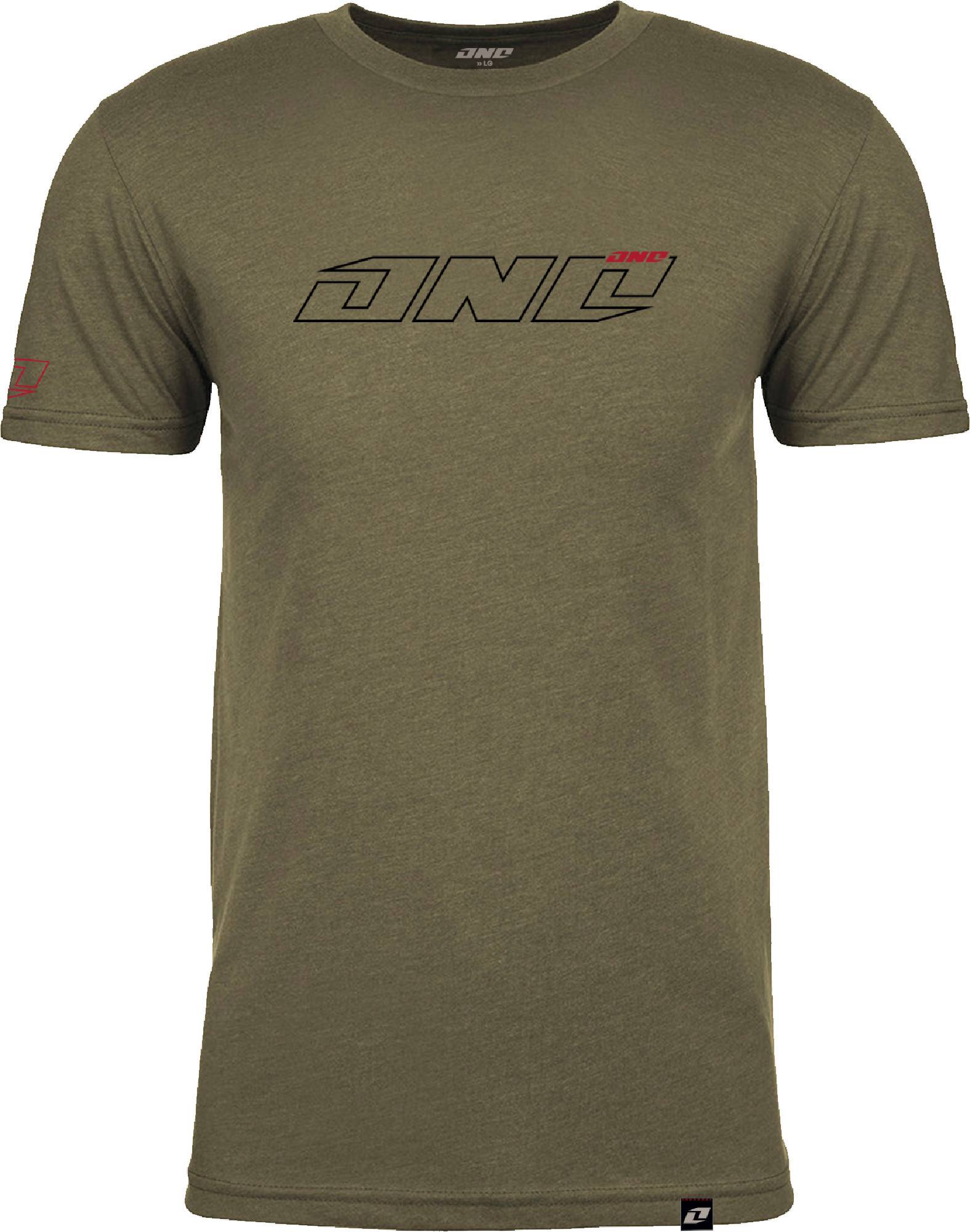 One Industries Horizon T-shirt Militarna Zieleń M Rysunek 1