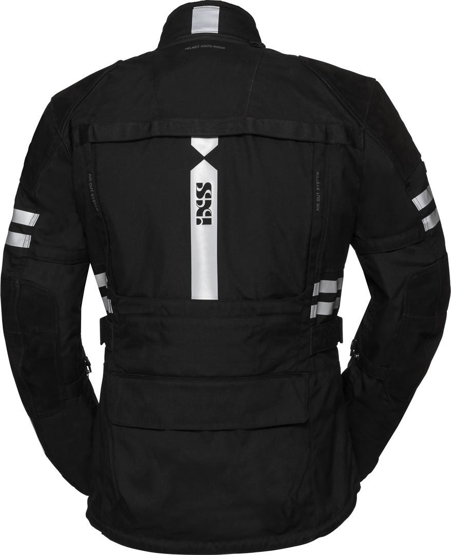 IXS X-Tour LT Montevideo-ST Motorrad Textiljacke schwarz 4XL Abbildung 2