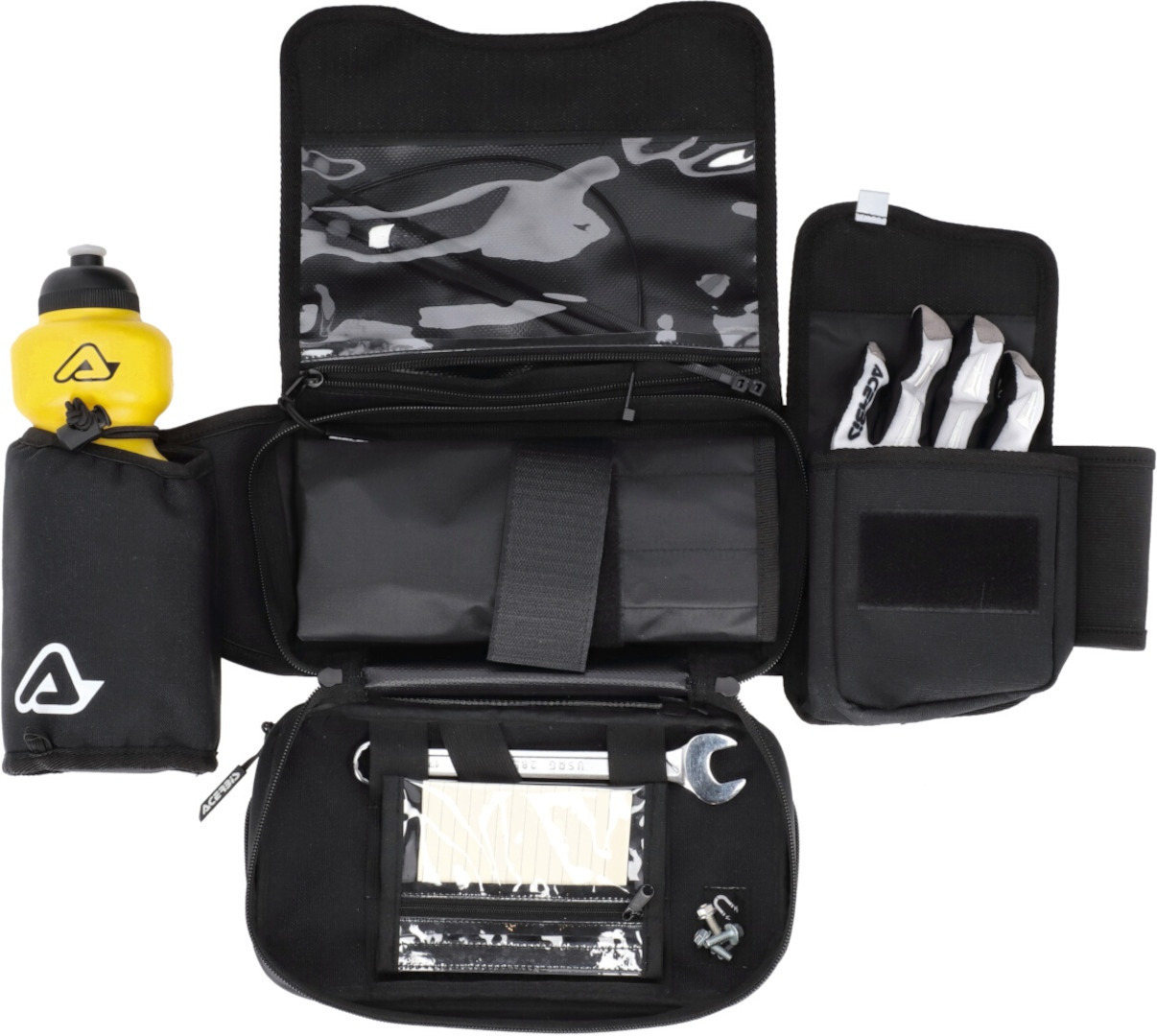 Acerbis Impact Logo 5L Rucsac pentru talie alb/negru Figura 15