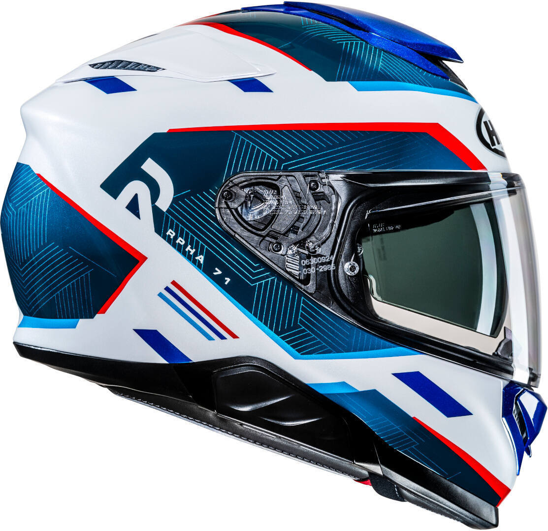 HJC RPHA 71 Ellon Helmet white/blue/red XXL (62/63) Figure 2