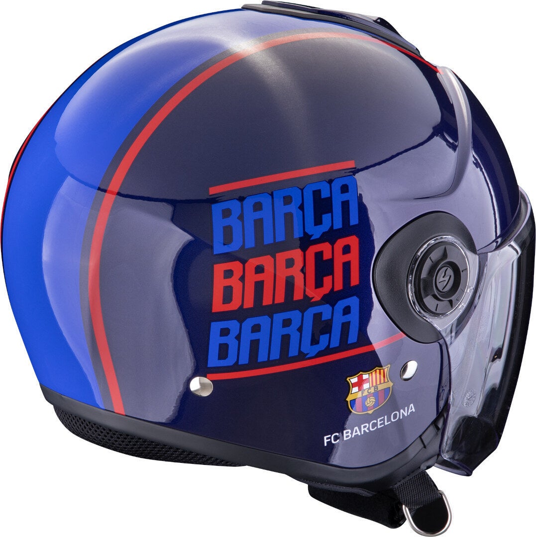 Scorpion Exo City II FC Barcelona Casco Jet blu/rosso XL (60/61) Figura 3