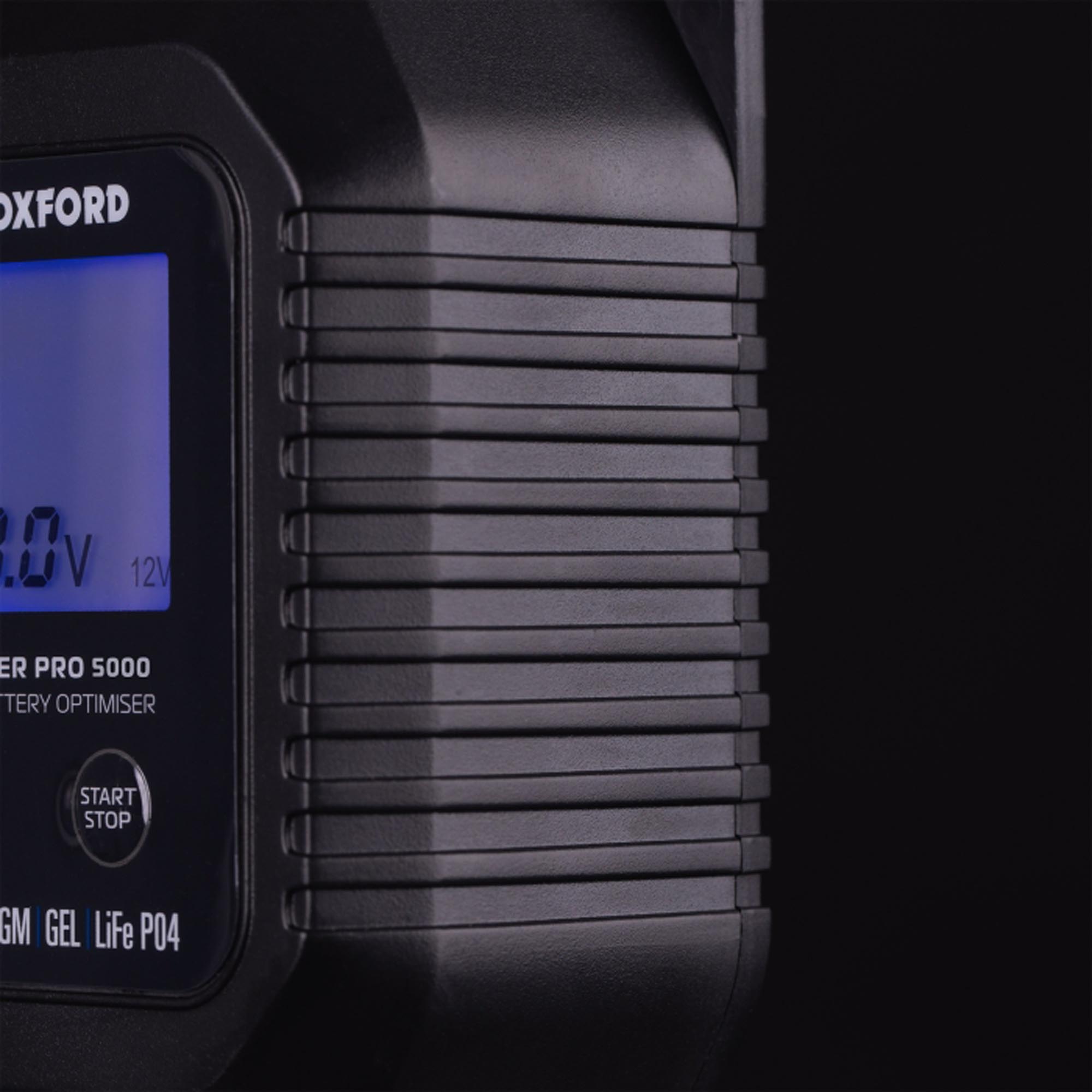 Oxford Oximiser Pro 5000 Battery Charger EU Plug Figure 4