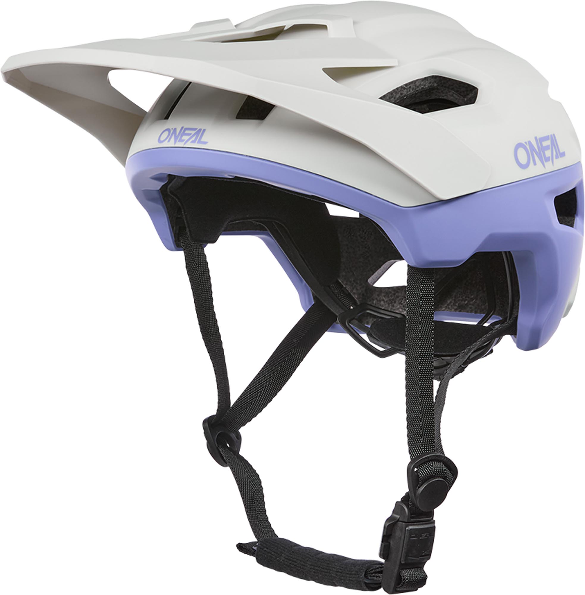 Oneal Trailfinder Evo Solid Bicycle Helmet purple/white S/M (54-58) Figure 1