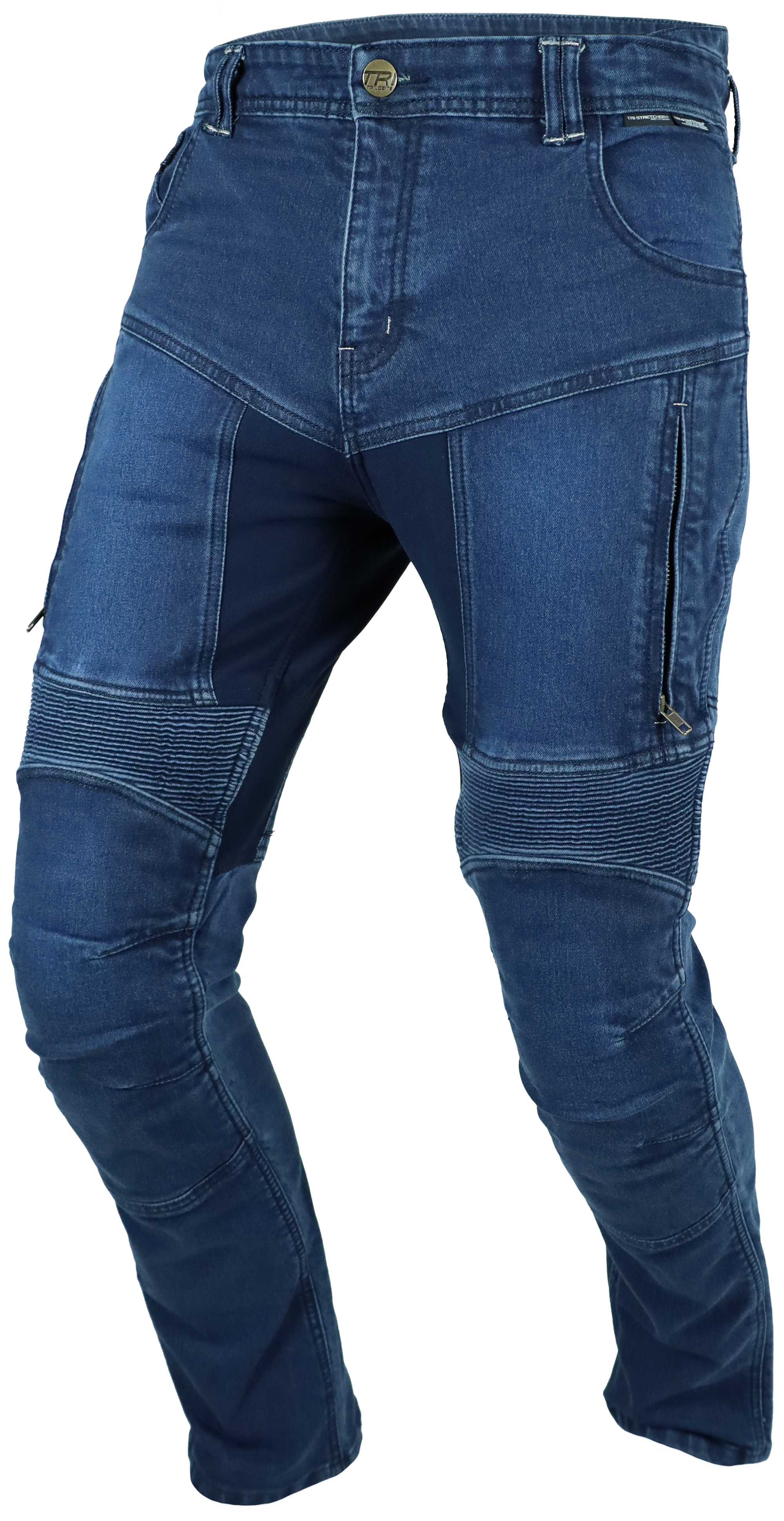 Trilobite Parado AAAA Doublelayer Slim Motorcycle Jeans-image-775877944