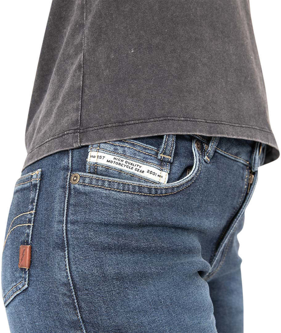 John Doe Jane High Mono XTM Jeans moto donna Indaco 32/30 Figura 10