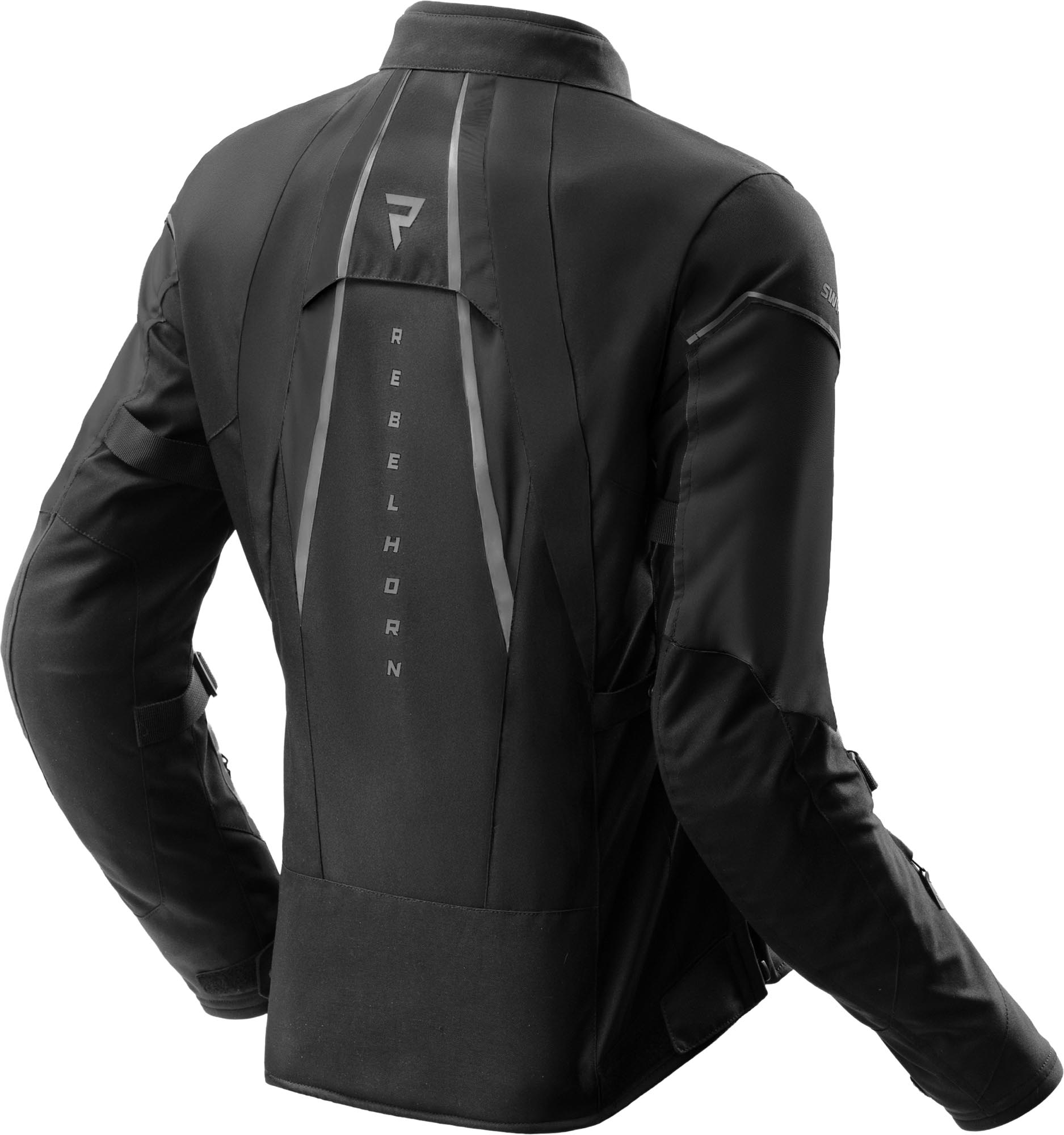 Rebelhorn Swift waterproof Ladies Motorcycle Textile Jacket black M Figure 2