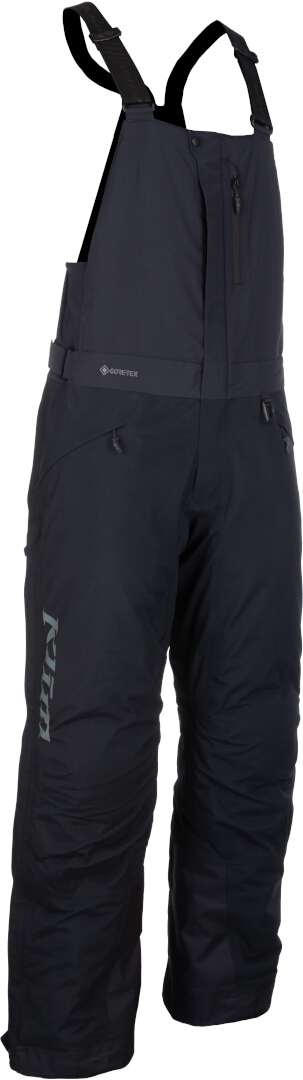 Klim Keweenaw 2025 waterproof Snowmobile Bib Pants black/grey Long XXL Figure 3