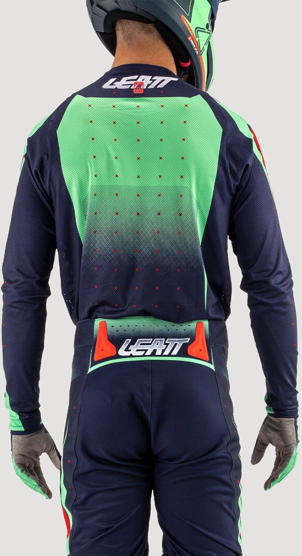 Leatt 4.5 Lite Venom 2025 Maglia da motocross blu/verde/rosso L Figura 4