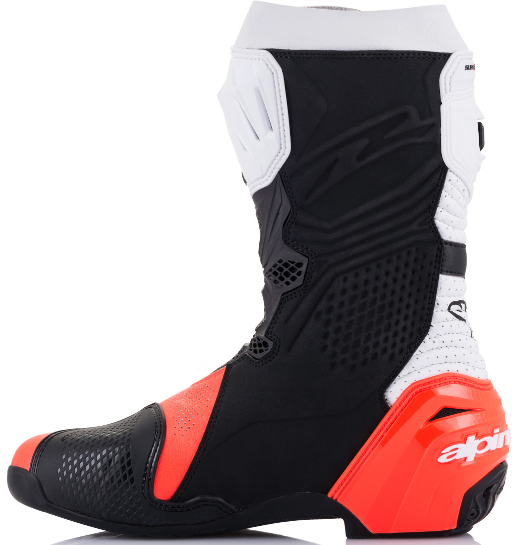 Alpinestars Supertech R Vented Stivali moto rosso/nero 43 Figura 6