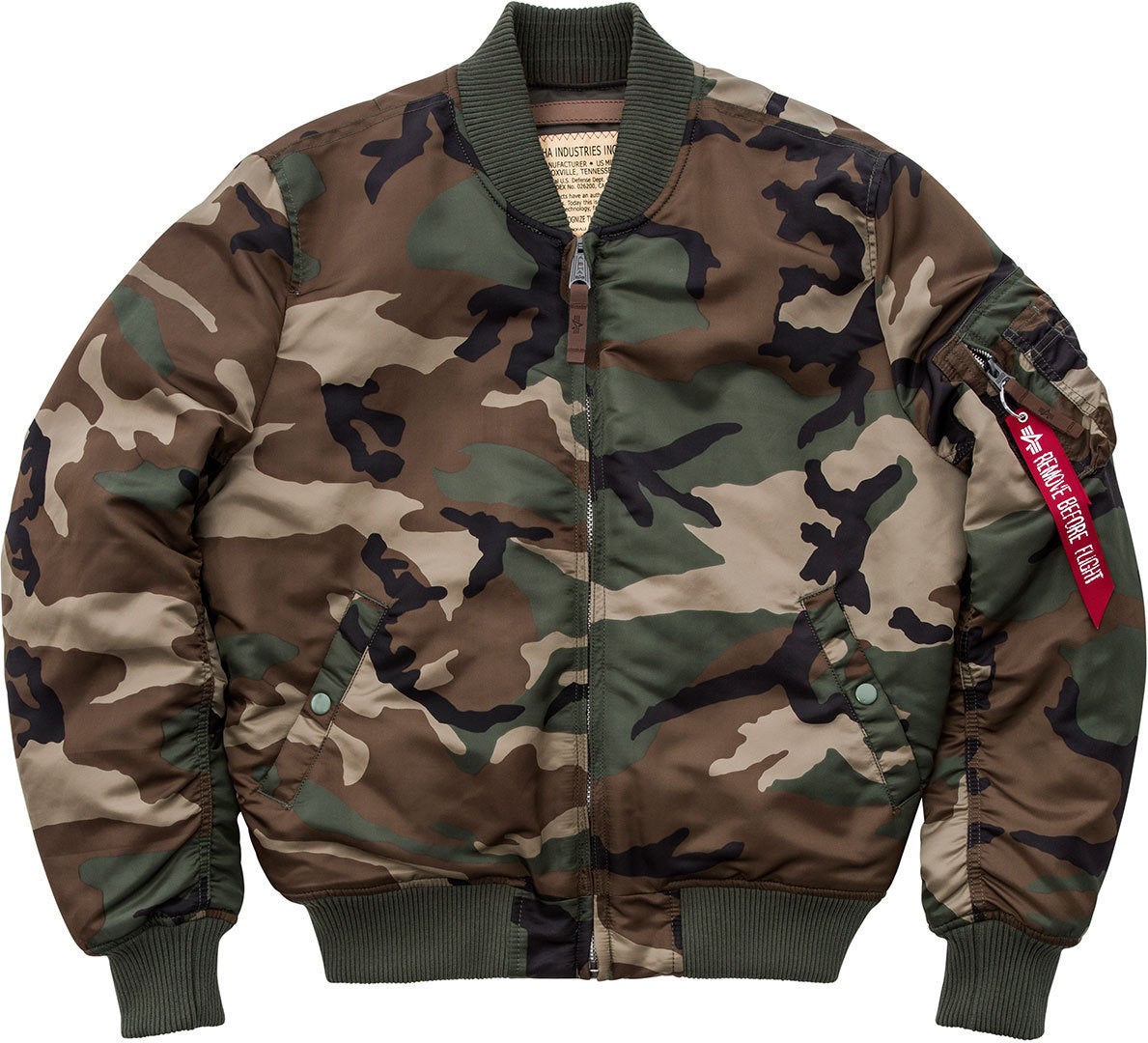 Alpha Industries MA-1 VF 59 Jacket camouflage L Figure 1