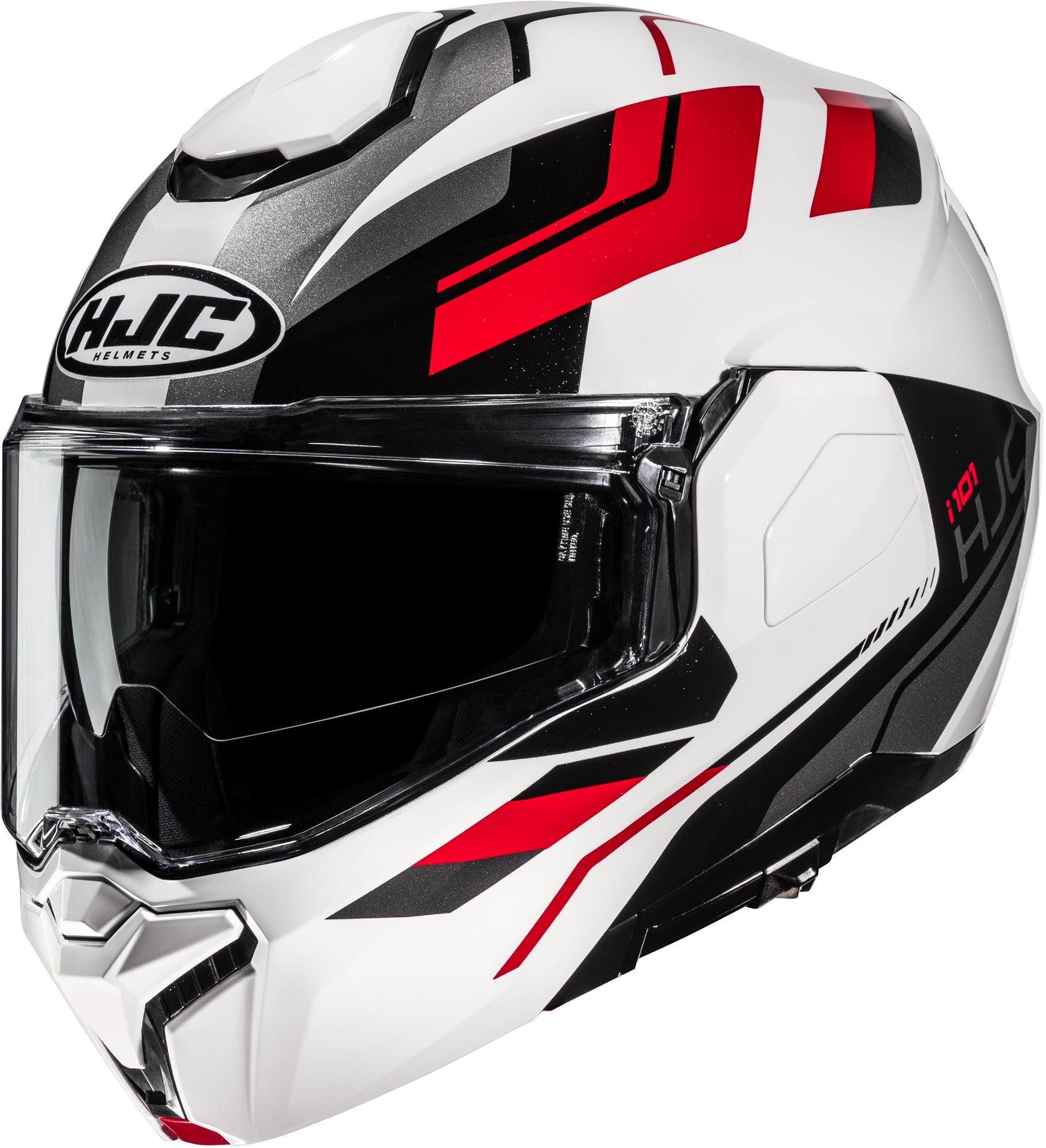 HJC i101 Krone Helmet white/black/red L (58/59) Figure 1