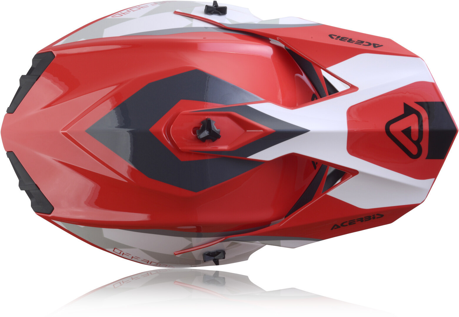 Acerbis Linear Motorcross helm rood/wit M (57/58) Figuur 2