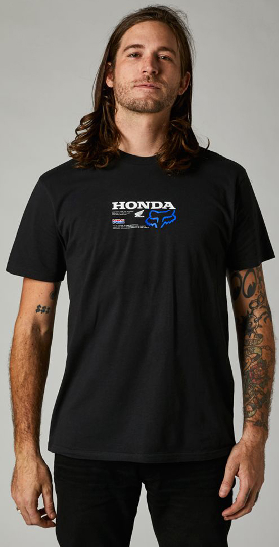 FOX Honda Premium T-shirt noir L Figure 1