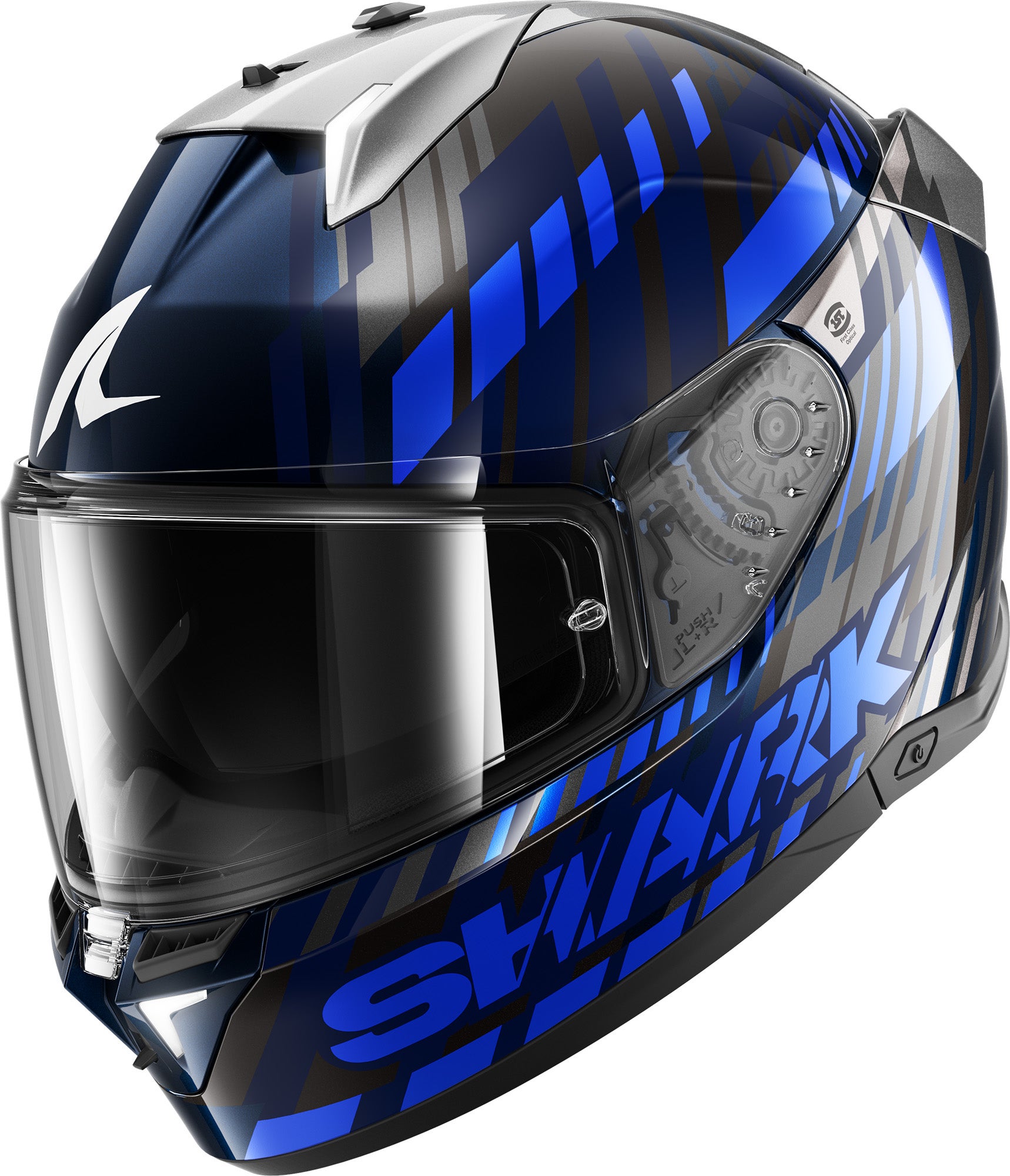 Shark Skwal i3 Vibetrack Cască albastru/argintiu M (57/58) Figura 1