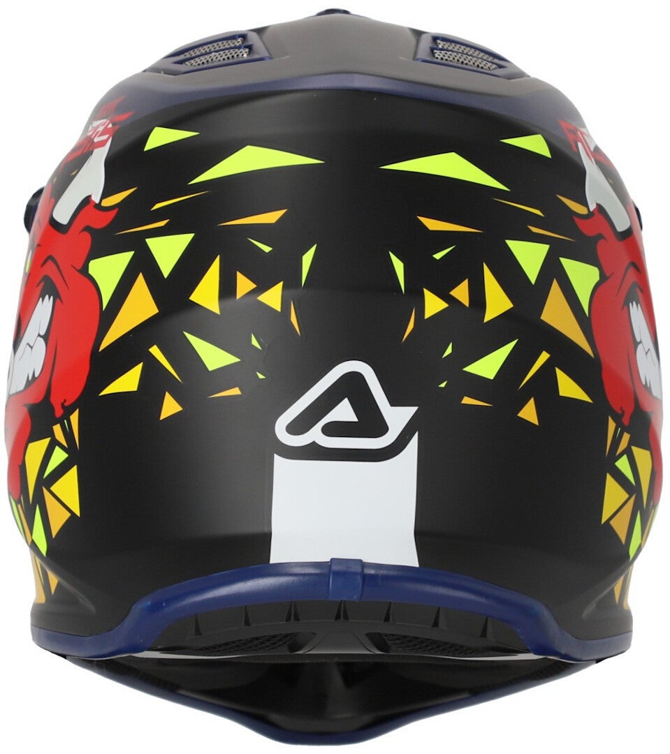 Acerbis Profile Молодежный шлем для мотокросса чёрный матово/синий Y/S (47/48) Рисунок 3