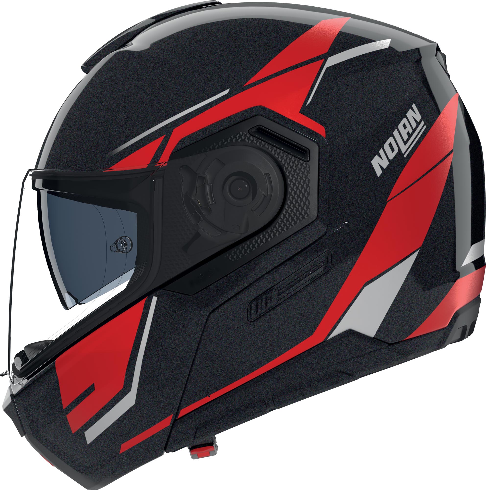 Nolan N90-3 06 Sincrono Casque noir/rouge XXS (54) Figure 2