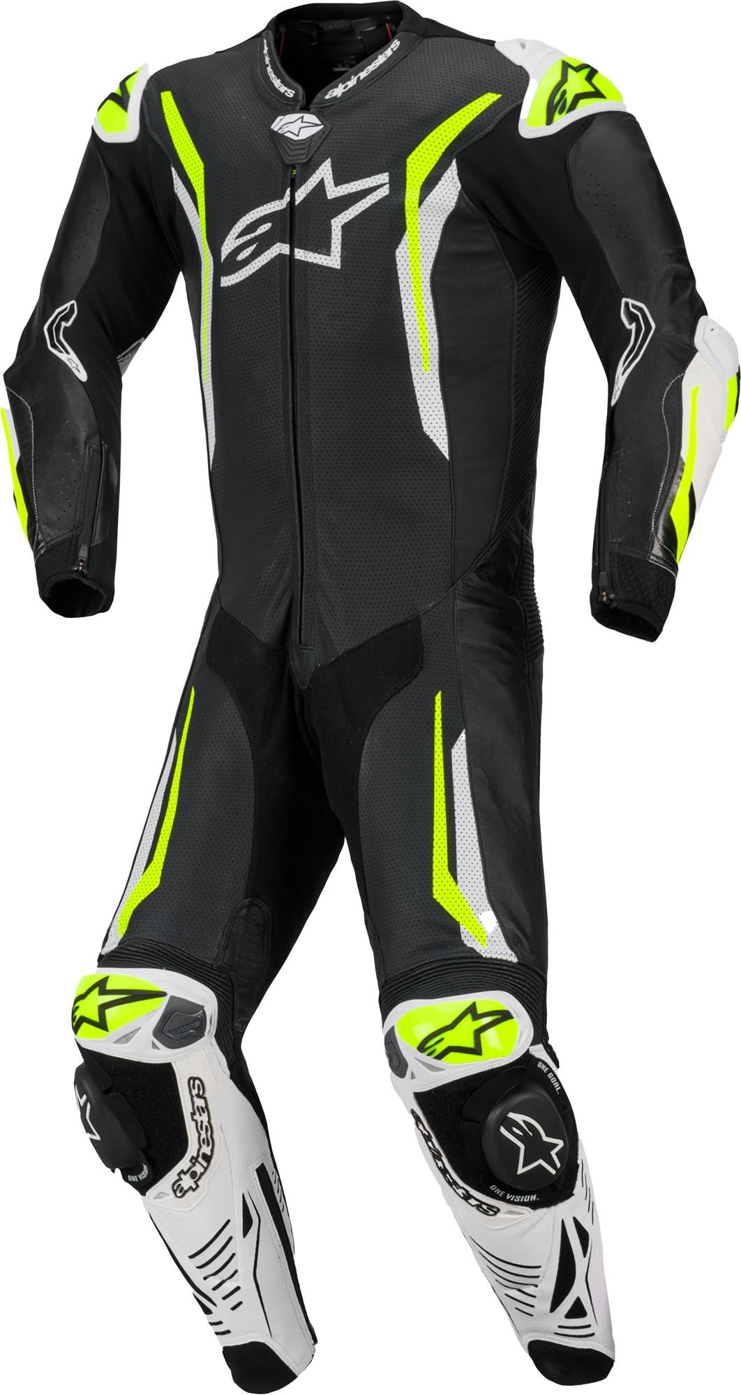 Alpinestars GP Tech V5 perforated 1- Piece Motorcycle Leather Suit-image-1392743438