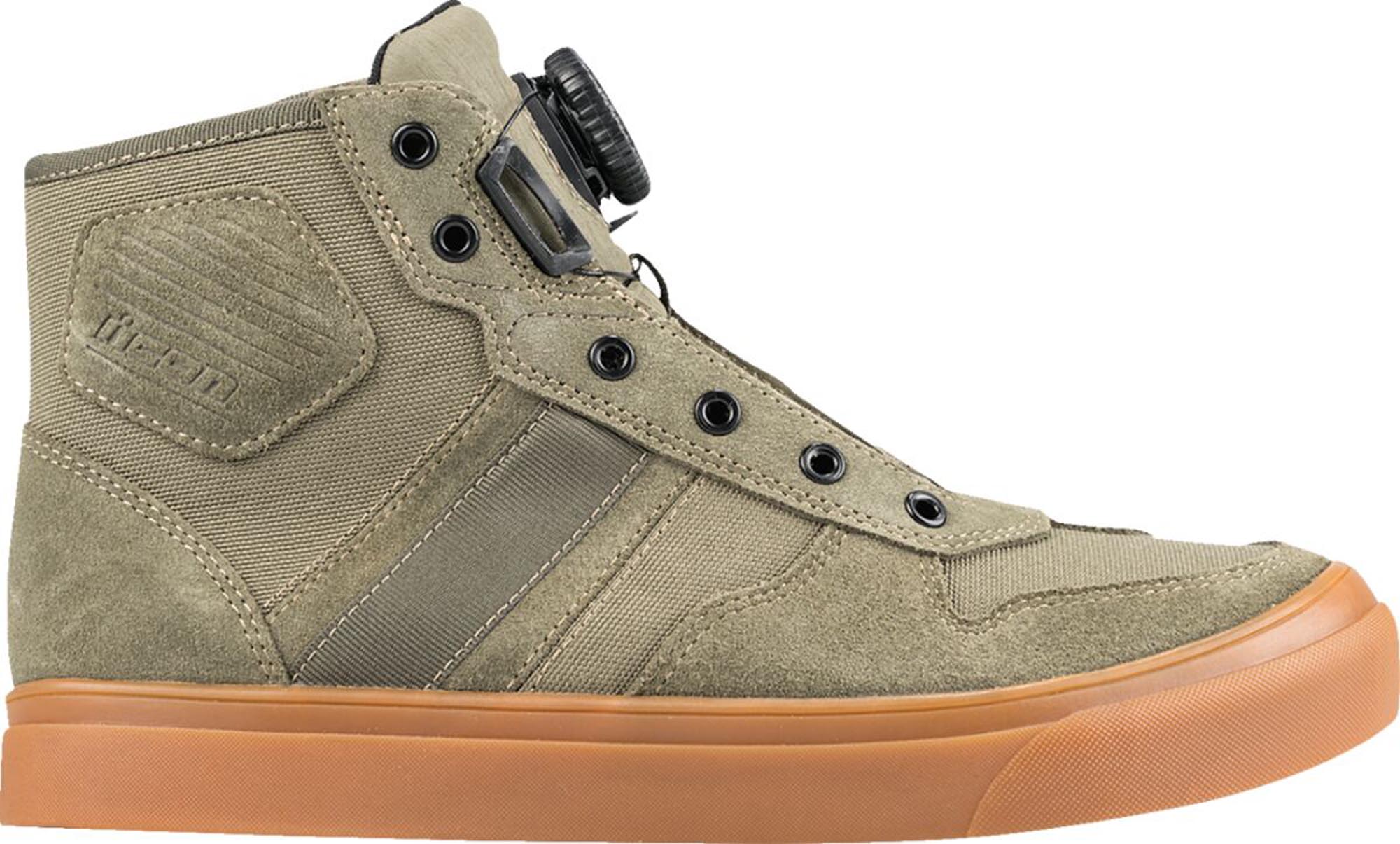 Icon Dog Days CE Chaussures moto olive 46 Figure 1