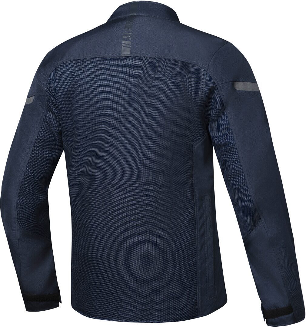 Ixon Fresh Slim waterproof Motorcycle Textile Jacket navy blue L Figure 2