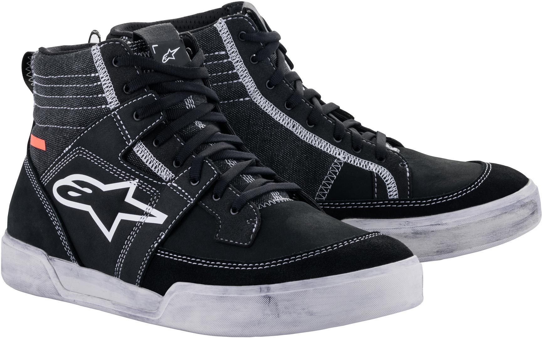 Alpinestars Ageless Motorcykel sko sort/hvid/grå 8,5 Figur 1