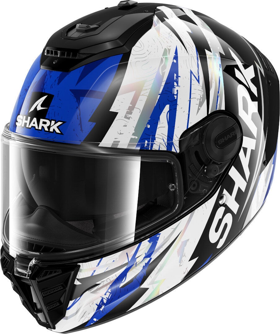 Shark Spartan RS Hibolt Přilba černý/bílý/modrý S (55/56) Obrázek 1