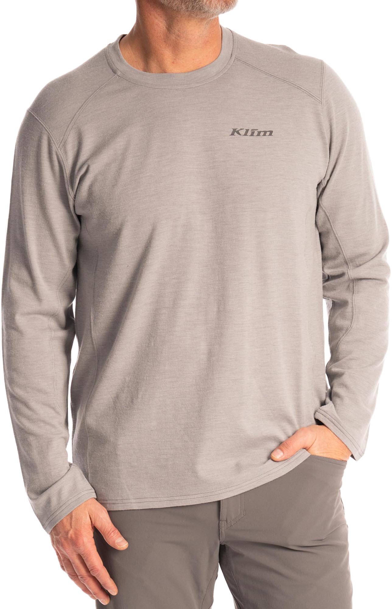 Klim Mesa Falls Wool Langarmshirt grau 2XL Abbildung 2
