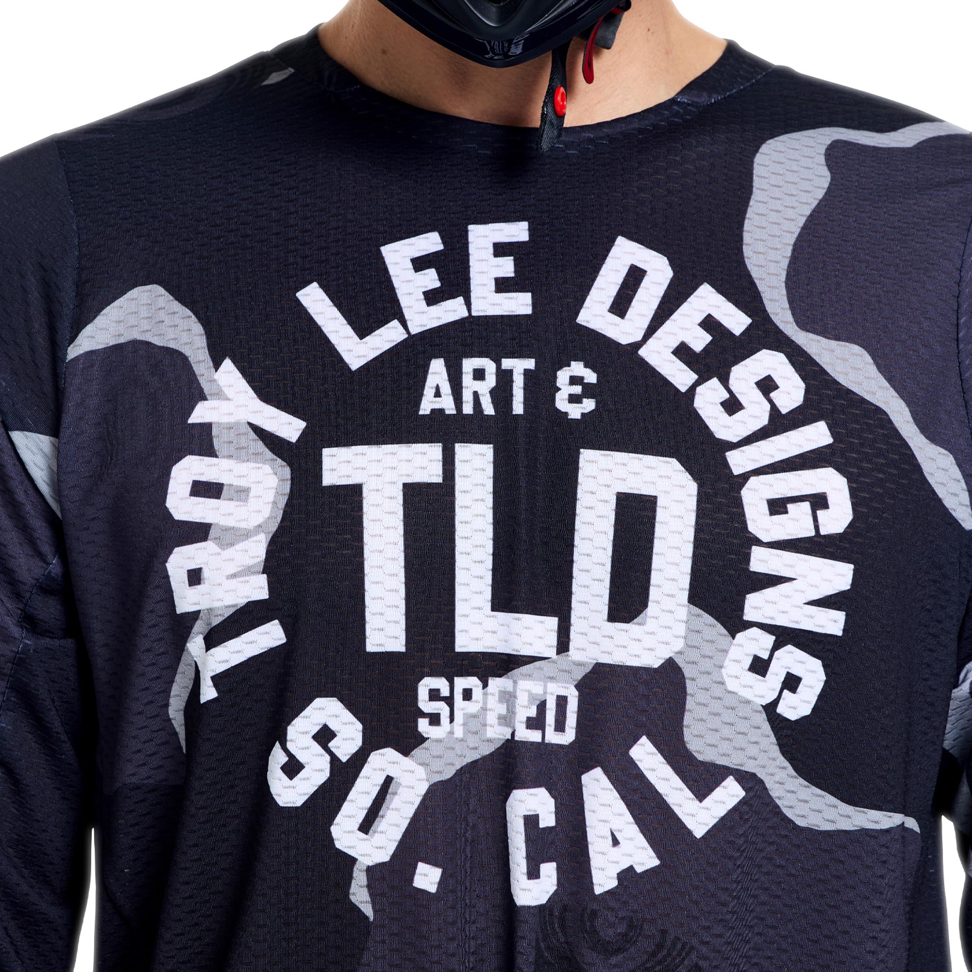 Side view of Troy Lee Designs GP Pro Air Camo Motocross Jersey
