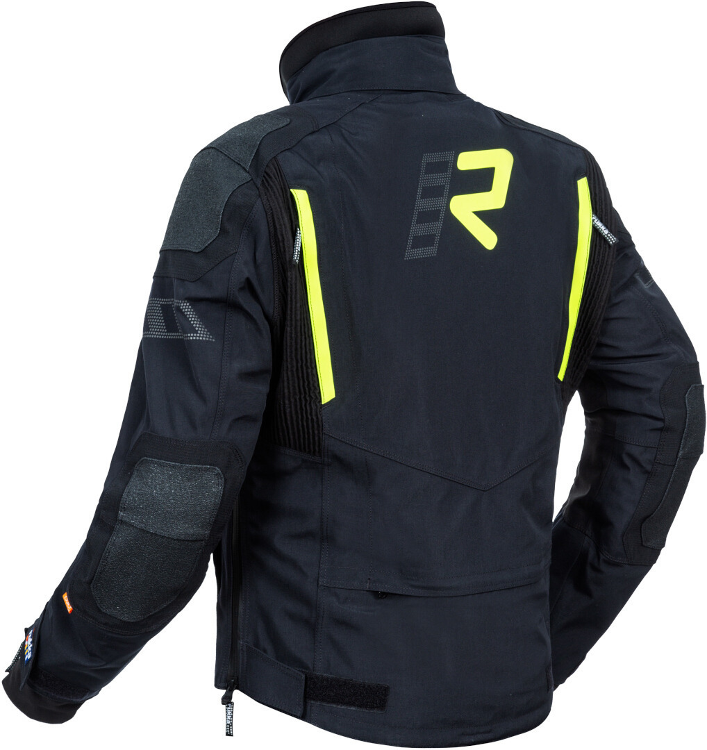 Rukka Shield-R Jaqueta Têxtil de Motocicleta preto/amarelo 54 Figura 2