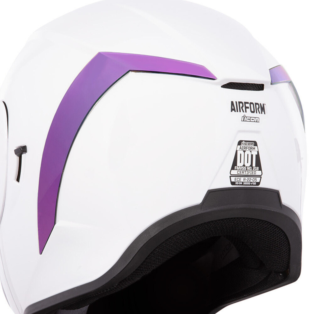 Icon Airform Spoiler spate cu oglindă Irideu Violet Figura 1